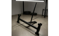 Barbell Plate-Changing Stand Two-endedEnded Barbell Disc Stand Forked Holders Weight Tree