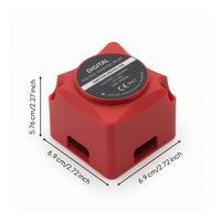 Potential Difference Sensitive Relay Ignition Protected Double Isolator 140 Amp Relay with LED Indicator for RV, Rough-Terrain Vehicles, Car