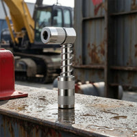 90 Degree Grease Coupler Adapter Hard to Reach Grease Nozzle Adapter Flexible