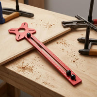 Star-Shaped Top Plate Router Circle Cutting Jig Aluminum Alloy Circle-Cutting Jig Detachable Adjustable Router Guide Removable Design