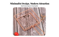Mini French Fry Basket American Design Mini Fry Basket Oil Draining Design Servingware for Restaurants, Cafes, Parties