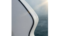 High-Back Boat Contoured Seat with Armrests Curved-Around Helm Seat with Armrests Contoured Helm Chair Padded for Boaters, Pilots, Boats, Yachts, RVs