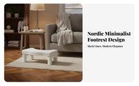 Two-SidedSided Foot roller Adjustable Angle Footrest Rocking Motion for video game enthusiasts