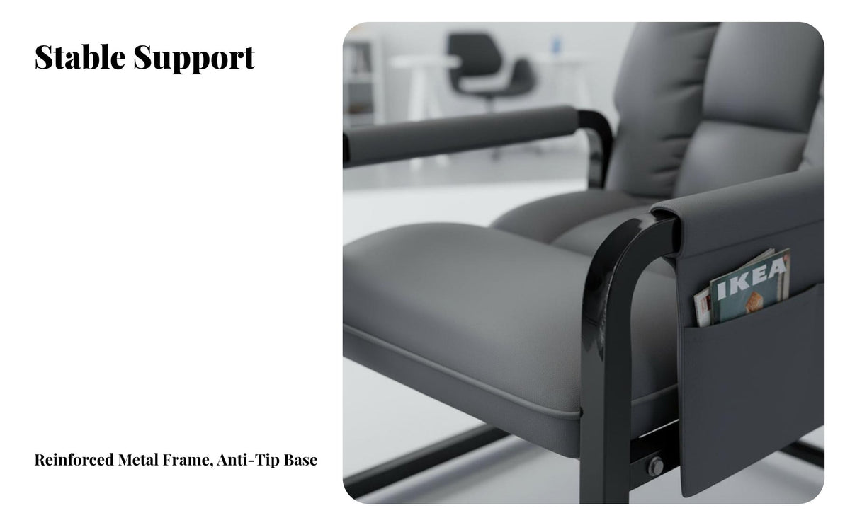 Ergonomic Design Reclining Chair with Footrest Highspine Support Reclining Gaming Chair with Footrest Includes Headrest and Lumbar Pillow Computer Seat durable Duty for Studying, Bedroom