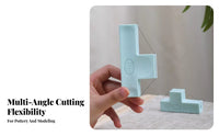 Wire Clay Cutter Precise Cutting Wire Bevel Cutter Sturdy for Ceramic Artists