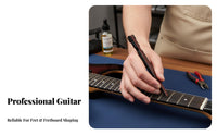 Protects Fretboard Guitar Fret Sander Pen Long Lasting Guitar Fret Beveling File Time Saving for Luthiers, Guitarists, Workshop, Home Studio