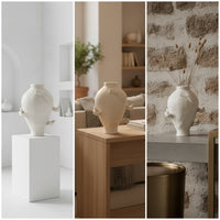 Hand Sculpture Vase Sculptural Vase with Hands Modern Decor for Art Collectors