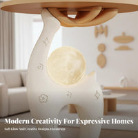 Woodland Creature Accent Lamp Original Designer Piece Home Furniture
