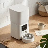 Pet Food Dispenser Anti-Jam Automatic Pet Feeder No Network Connection