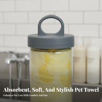 Soft Absorbent Pet Towel Thickened Quick-Dry Cat Bath Towel Machine Washable for Dog Owners, Professional Groomers, After Walks, Travel, Car