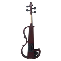 Adult Beginner Electric Violin 4/4 Black White Stage Performance