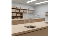 Display Box with Dust Cover Dustproof Clear Acrylic Display Case Transparent for Collectors, Hobbyists, Shelf, Desk