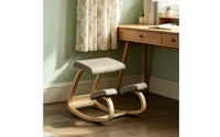 Wooden Rocking Kneeling Chair Ergonomic Kneeling Chair Solid Wood Frame Office Furniture for Students, Children