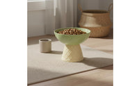 Ice Cream Cone Pet Bowl Easy to Clean Detachable Pet Bowl Whisker Friendly Raised Cat Food Dish