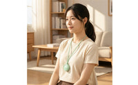 Wearable Bladeless Neck Fan 3-Speed Neck Fan with Flexible Strap Lightweight Rechargeable for Outdoor Enthusiasts, Camping