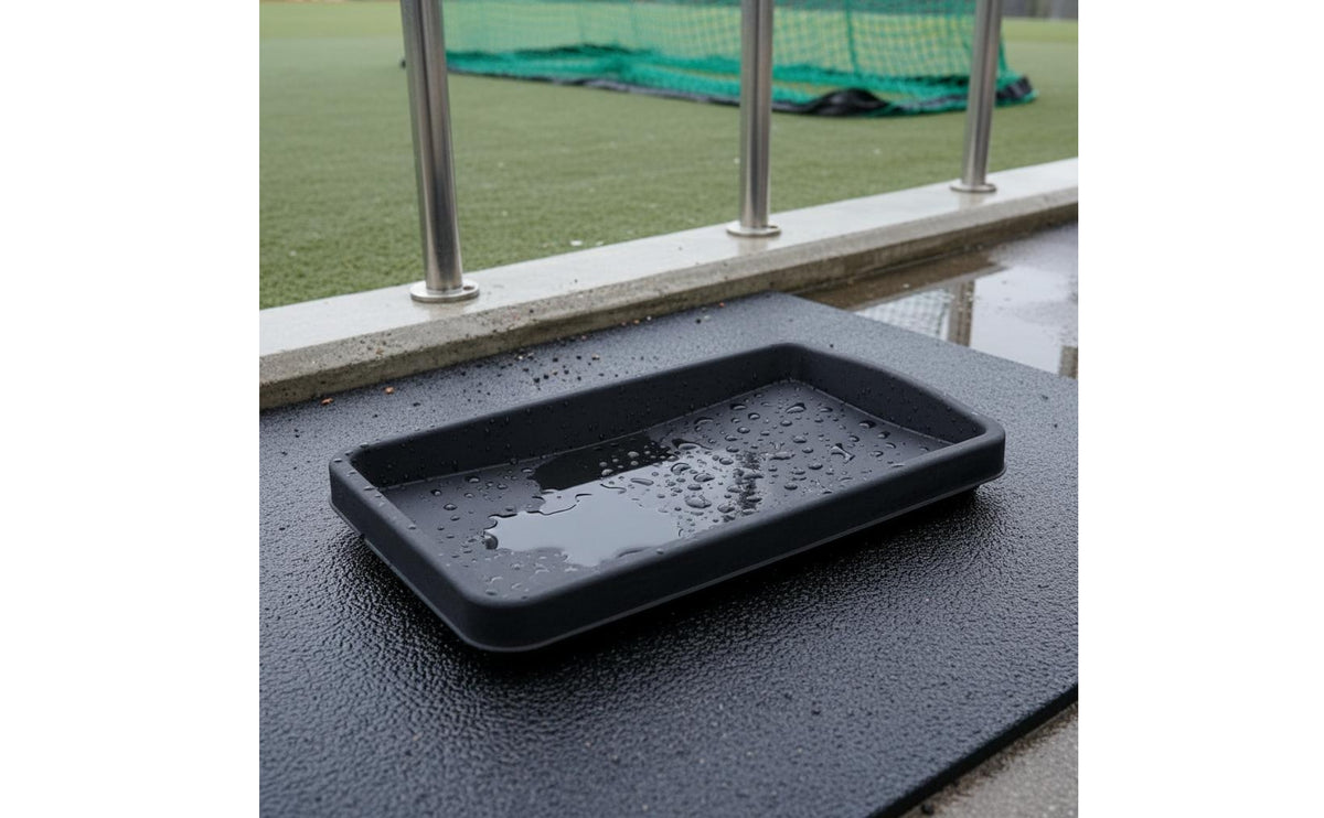 Golf Ball Tray Teeing Device for Practice and Driving Range