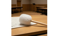 Percussion Mallet with Felt Head Non-Slip Drum Mallet with Wooden Handle Portable for Percussionists
