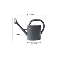 Portable Watering Can with Shower Head Ergonomic Plastic Watering Can Sturdy Container Comfortable for Gardeners, Garden, Balcony