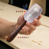 Polycarbonate Hammer with Cushioning, No Marks, for Woodworking and Furniture Assembly