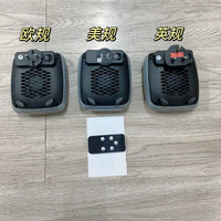 110V美规台湾家用便捷电加热器壁挂式小型取暖器迷你电暖气暖风机