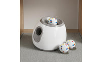 Pet Ball Launcher Side Opening Domed Ball Launcher Animal Plaything Three Balls Indoor and Outdoor Use