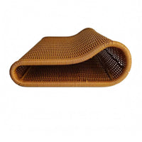 Rattan Neck Pillow Breathable Woven Neck Pillow Textured