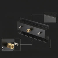 Pressure Washer Accessories Organizer Compact Pressure Washer Accessory Holder Wall Mount Wand Holder Space-Saving Metal