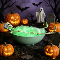 The Skeleton Takes a Bath Halloween Skeleton Bathing Decorative Ornament