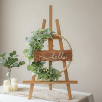 Fake Flowers Artificial Flower Wreath Realistic Look Home Decor Never Fade for Garden
