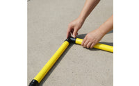 Strap-on Soccer Training Target Adjustable Soccer Goal Target Long-Lasting Sporting Goods Wear-Resistant for Backyard
