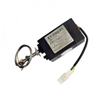 300 N Pulling Force Internal Combustion Engine Stop Solenoid Automatic Return Generator Shutdown Solenoid Wired Lead