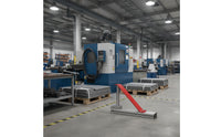 Front Support Bracket Rigid Bending Machine Bracket Welded for Metalworkers, Machinists, Workshops, Factories