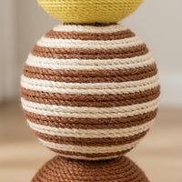 Arched Cat Scratcher Rounded Base Sisal Rope Cushioned Material Cat Furniture