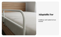 Elderly Bed Assist Rail Stable Construction Bedside Support Bar Easy Installation Foldable Bedside Assist Handle for Patients, Children, Hospital