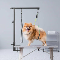 5 Pieces Pet Grooming Holder Complete Kit Dog Grooming Restraint Holder Space-Saving Waterproof Finish for Average-Sized Animals