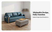 Multi-Functional Folding Sofa Bed Tech Textile Folding Convertible Sofa Bed Removable and Washable Cover Pull out Sleeper Loveseat Space-Saving for Apartment Dwellers, Students, Homeowners, Small Areas, Bedroom, Home Office, Lounge