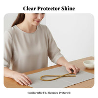Anti Scratch Bracelet Sleeve Bump Resistant Spiral Bracelet Protector Comfortable Wear Transparent Bangle Cover for Women, Girls, Gifting, Parties