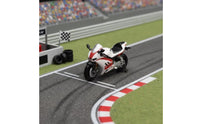 Miniature Motorcycle 1/64 Scale Mini Motorcycle Model Detailed Sportbike Figurine for Collectors, Hobbyists, Diorama, Display Case, Desk Decoration