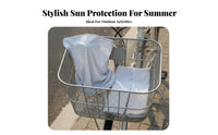 Cooling Sun Protection Face Covering Breathable Cooling Textile Neck Gaiter Face Covering Lightweight Earloop Face and Neck Cover for Women, Cyclists