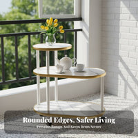 Space-Saving 3-Tier Rolling Utility Cart Strong Load-Bearing 3-Tier Rolling Cart with Tabletop Sturdy Frame Side Table Safety Guardrail for Apartment Dwellers, Away Ice Workers, Living Room, Small Areas, Bedroom, Bathroom