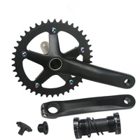 Bike Crankset with Bottom Bracket 130 Crankset with Bottom Bracket High-Strength for Commuters