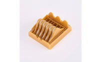 Transparent Mold with Clear Cover Rigid Multi-Slot Plastic Mold Compact Moulds Reusable for Workshop, Bench Use