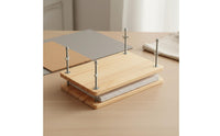Book Restoration Clamp Multi Purpose Adjustable Book Clamp Wood Bookbinding Press