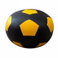 Multi-Purpose Ball-Shaped Ottoman Soft Padded Low Stool Fun Designs Pouf Comfortable Seating for Children, Homeowners, Living Room, Entryway, Playroom, Bedroom