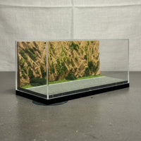 Imitation Mountain Road Diorama Box Ready to Use Dustproof Model Car Storage Clear View Crafting Essentials for Hobbyists, Shelf, Desk