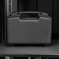 Hard Carrying Case with Handle Portable Shockproof Equipment Case Compact Empty for Outdoor