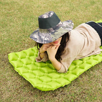 Camping Mat with TPU Layer Waterproof Inflatable Sleeping Mat Air Mattress Lightweight Wear-Resistant for Campers, Tent