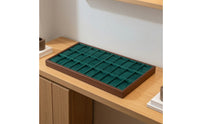 Watch Display Tray Shielded Watch Tray with 30 Compartments Versatile