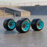 Four-Wheel Skate Wheel Wear Resistant Double Row Skate Wheel 95A Hardness for Street Skaters, Outdoor, Parks