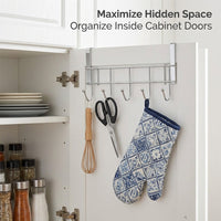 Over Door Hooks Stainless Steel, Over Cabinet Door Hook Rack, Kitchen Towel Over Door Hooks, Stainless Steel Over Door Hooks